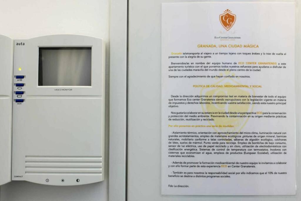 Eco Center Granatensis Catedral 2 Habitaciones Free Parking Гранада Екстериор снимка